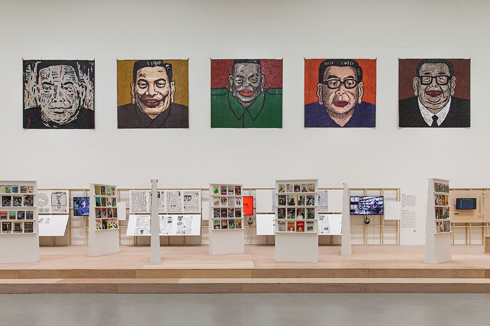 「狂八○：跨領域靈光出現的時代」展場一景，2022。