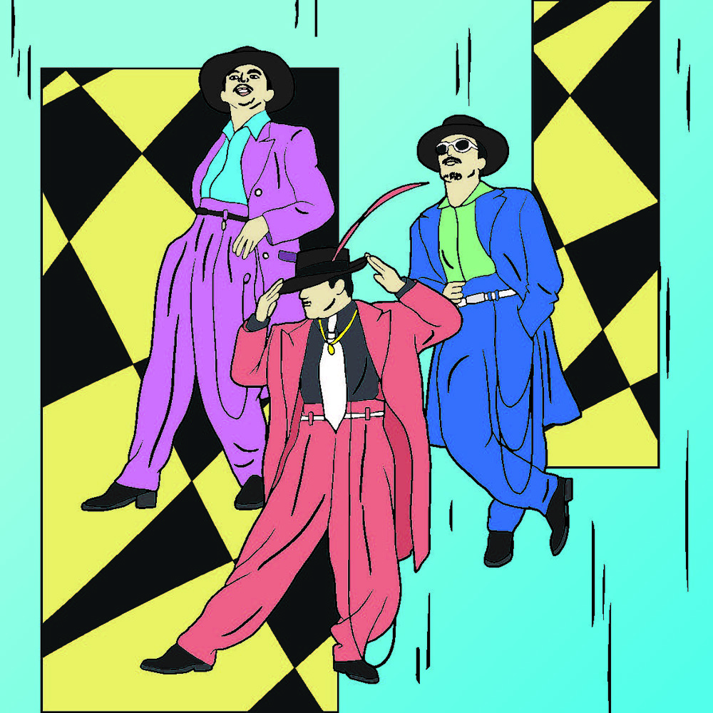 當Popper穿起戰服Zoot Suit