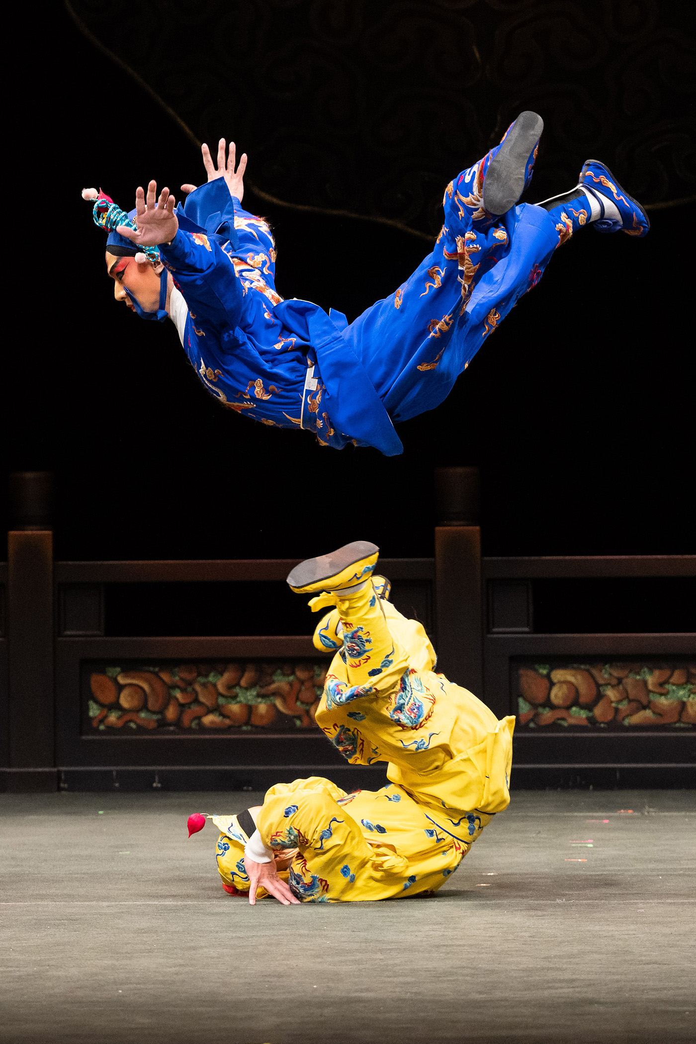 《雁蕩山》被譽為武戲巔峰，30分鐘武戲上山下海、青年演員翻城越牆，毫無冷場，可說是華麗的京劇武功大展。